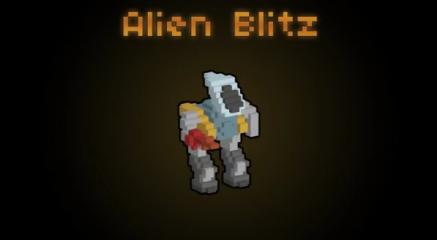 Alien Blitz Title Screen